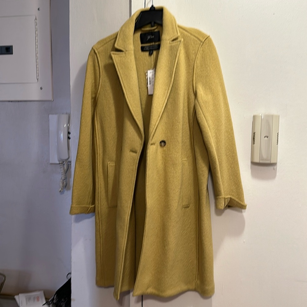 NWT JCREW Daphne topcoat in Italian boiled wool Size 12